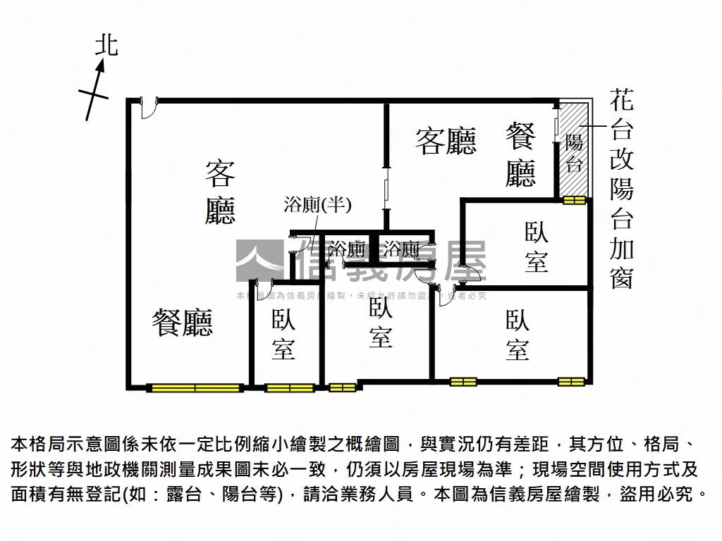北區極稀有大四房雙車房屋室內格局與周邊環境