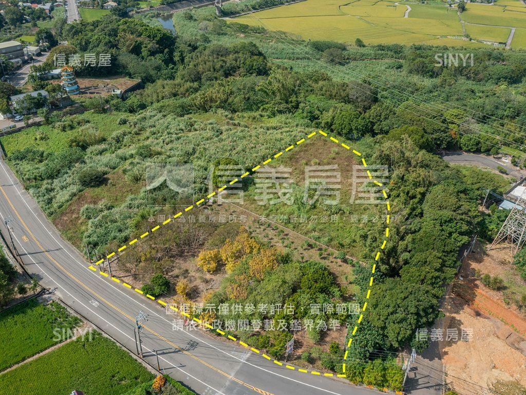 新埔休閒地。平坦大面寬房屋室內格局與周邊環境