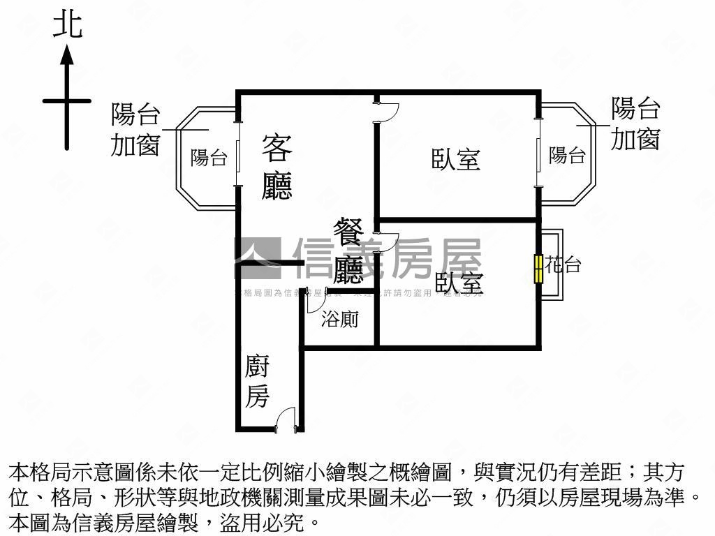 專任莎士比亞大兩房視野戶房屋室內格局與周邊環境