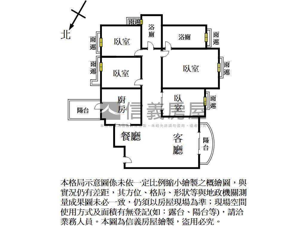 仰睦田園視野美屋房屋室內格局與周邊環境