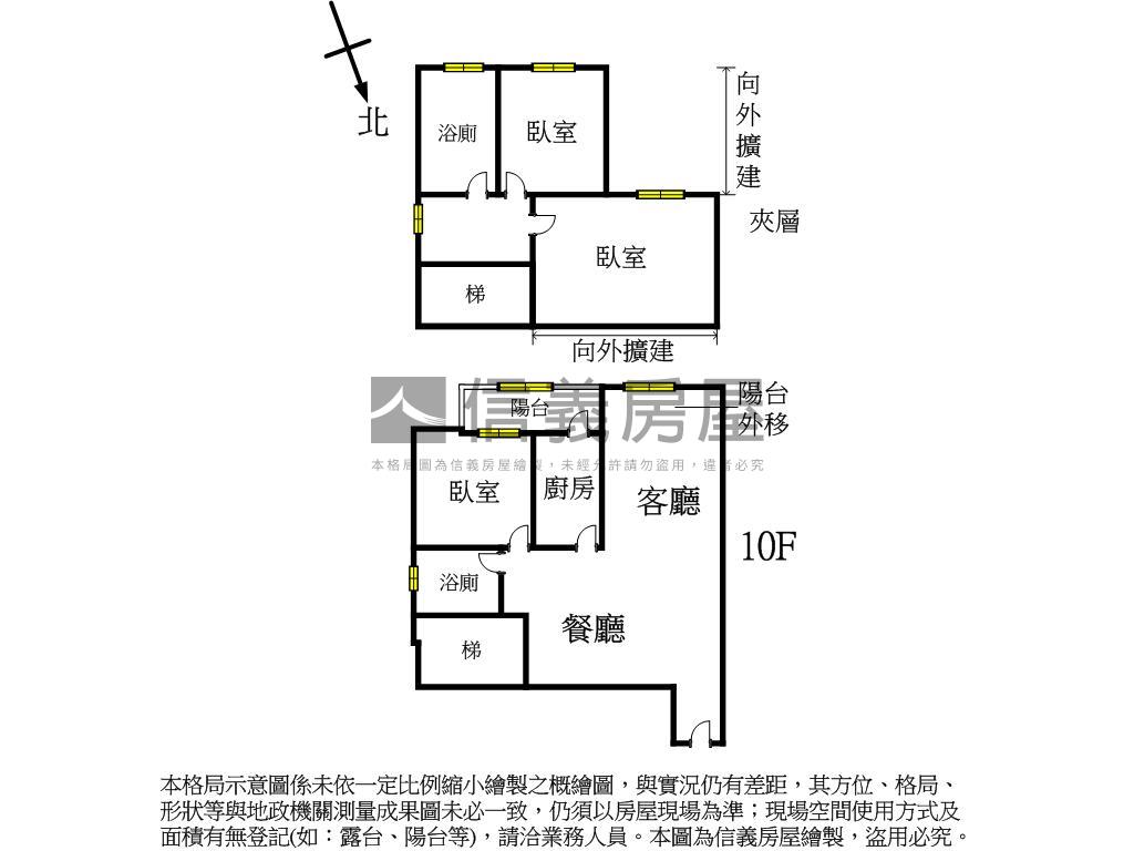 小巨人·次頂樓景觀美宅房屋室內格局與周邊環境