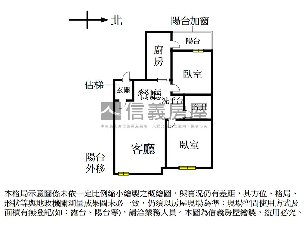 專任☆非常台北方正兩房房屋室內格局與周邊環境