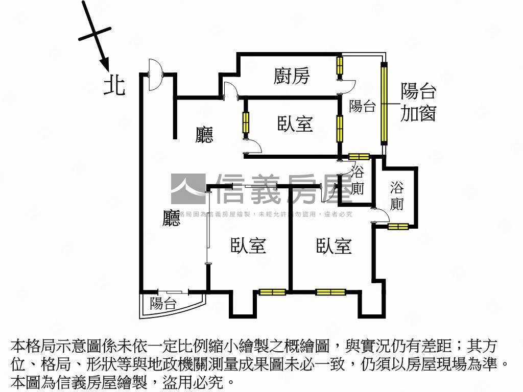 ★力麒雙星極品三房★房屋室內格局與周邊環境