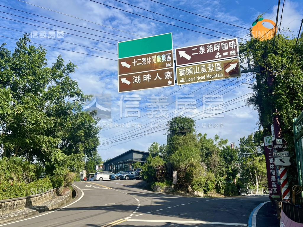 峨眉臨溪景觀休閒農地房屋室內格局與周邊環境