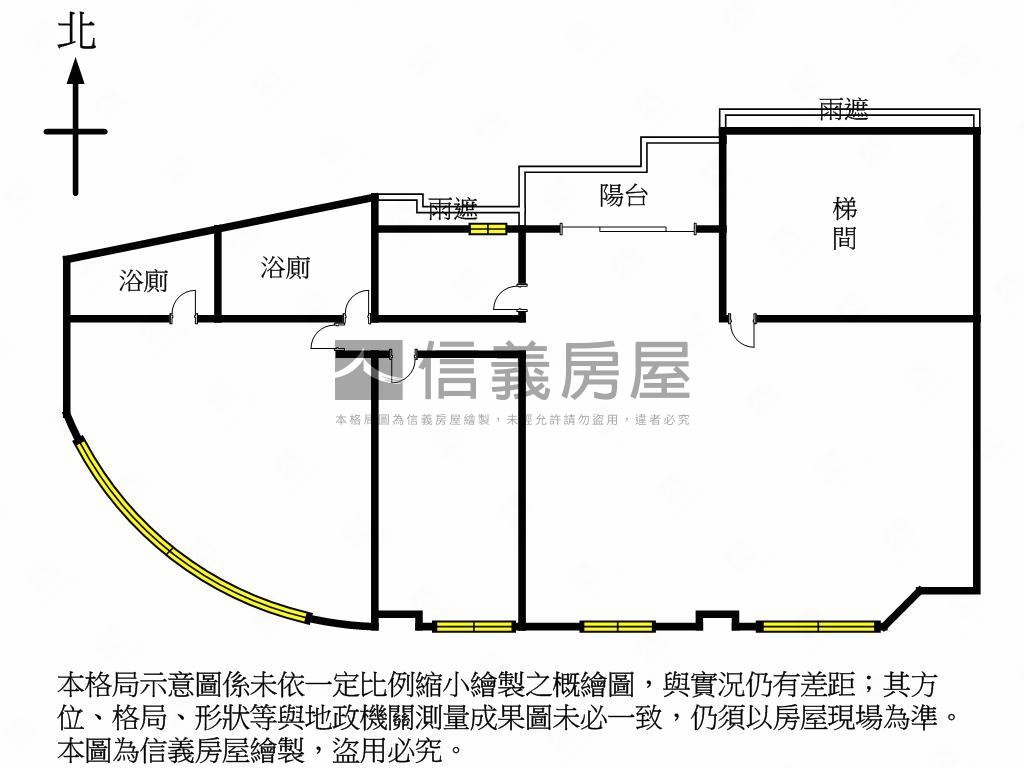 永貞路大面寬採光三樓房屋室內格局與周邊環境