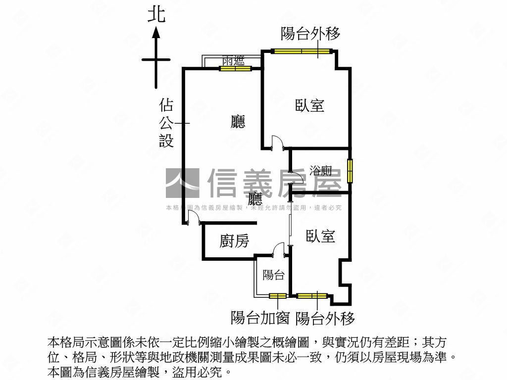 中山赤峰商圈極緻２房房屋室內格局與周邊環境