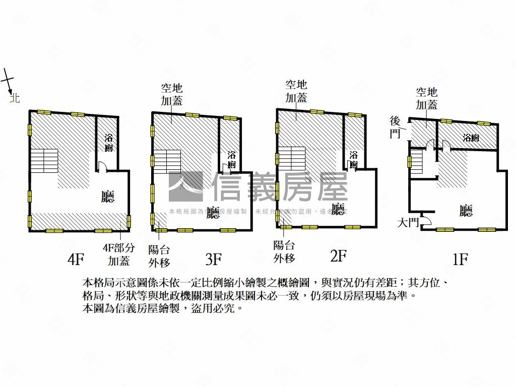 近安平老街面寬邊間透天房屋室內格局與周邊環境