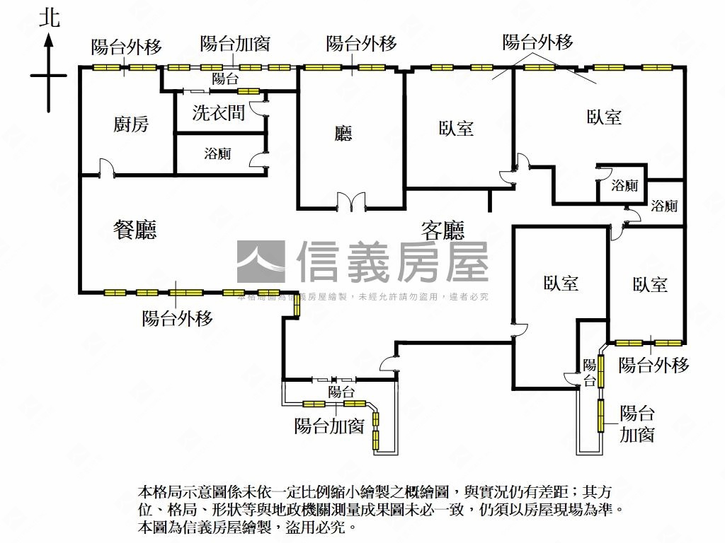 專任仁愛三青打通戶帶車位房屋室內格局與周邊環境