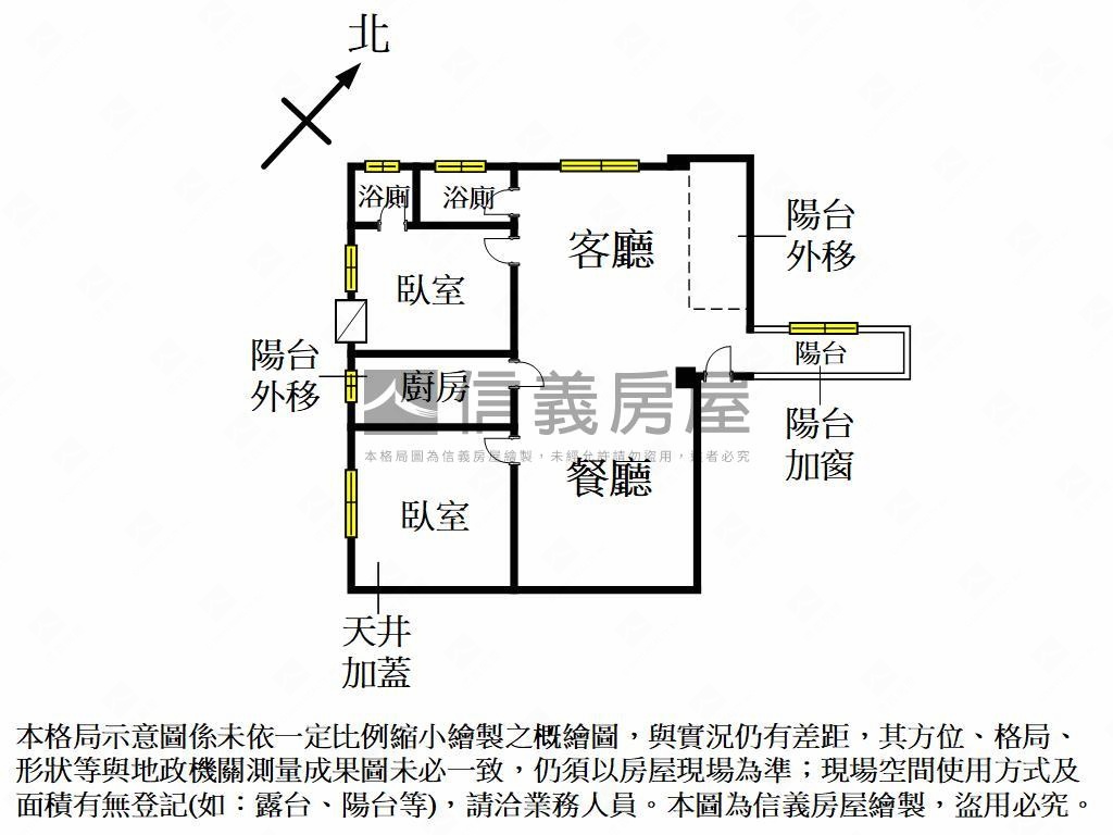 教育大學旁２房平車房屋室內格局與周邊環境