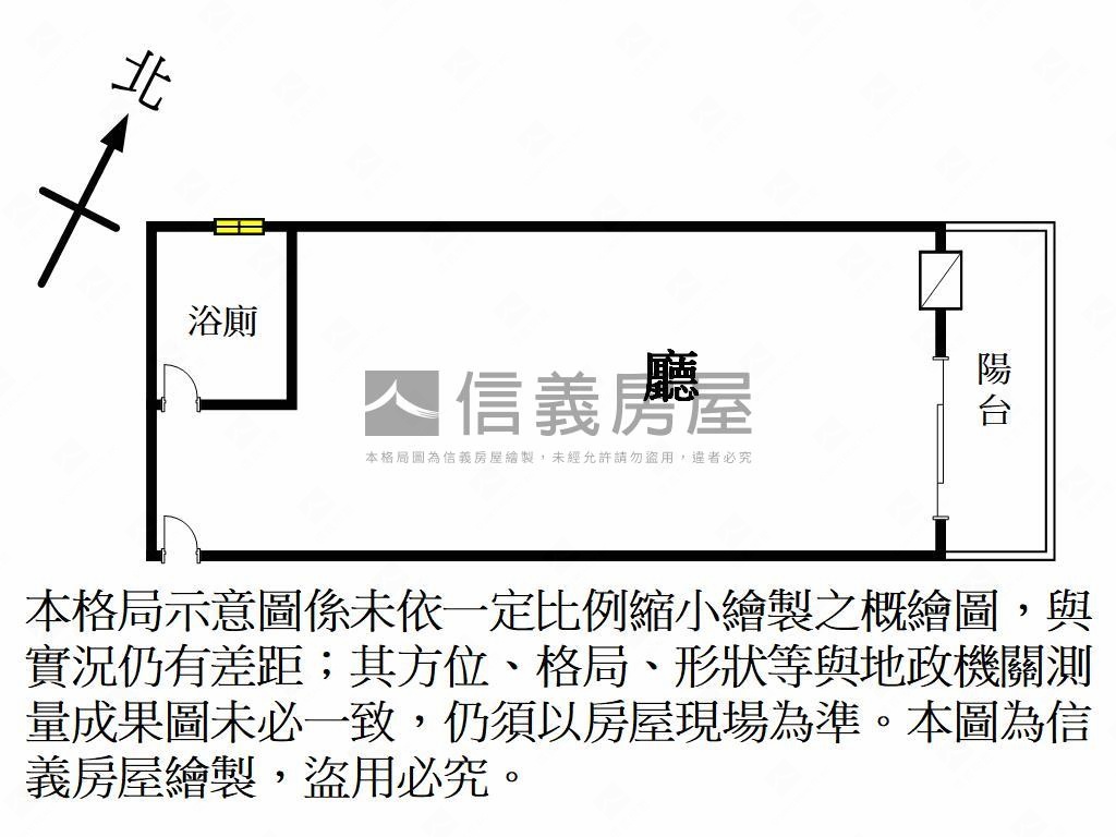 視野開闊收租聖品房屋室內格局與周邊環境