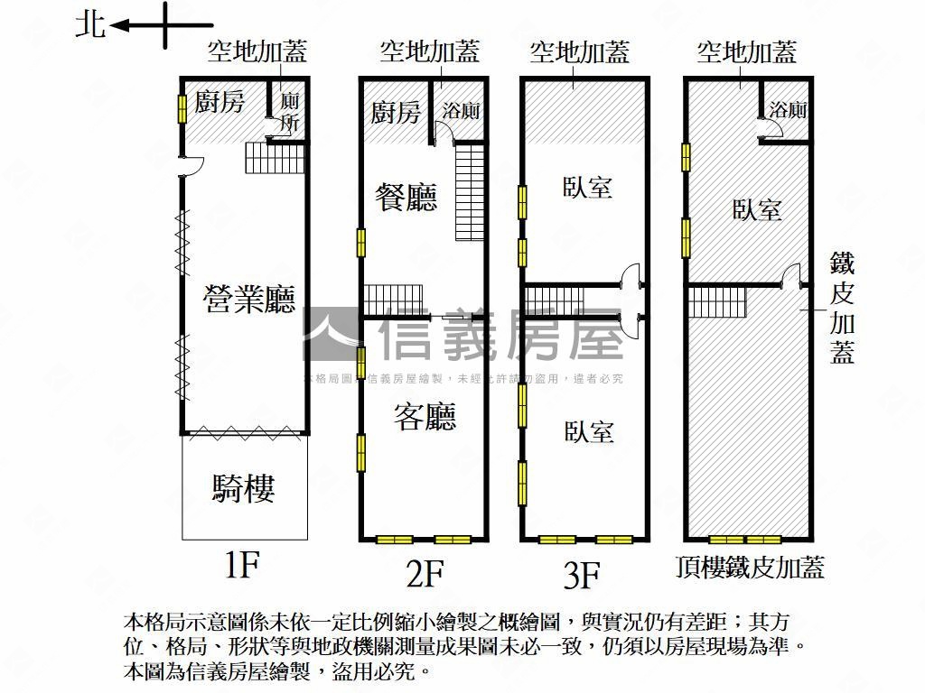 近捷運邊間店面房屋室內格局與周邊環境
