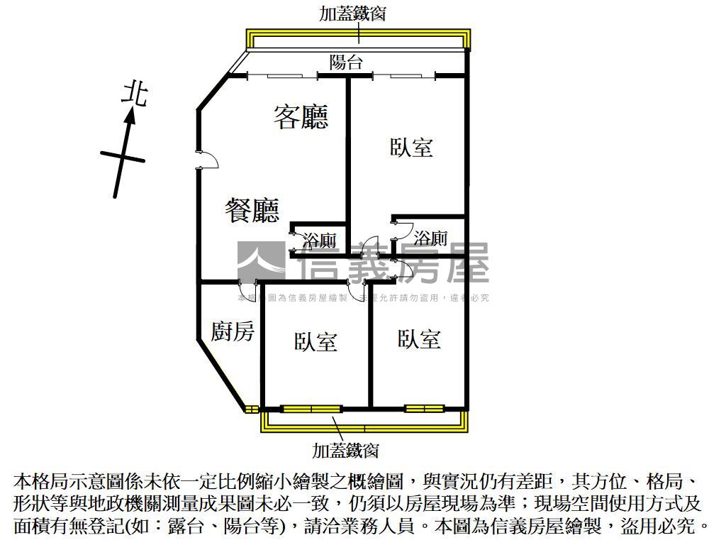 近桃園夜市｜三房有電梯房屋室內格局與周邊環境