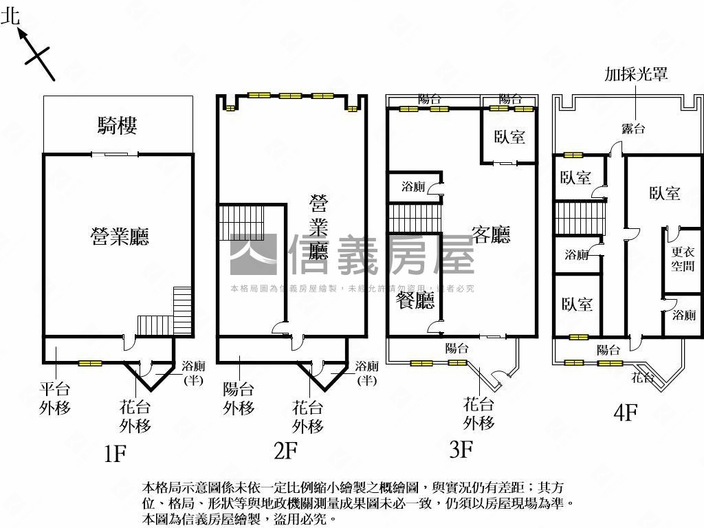 大面寬連鎖店面房屋室內格局與周邊環境