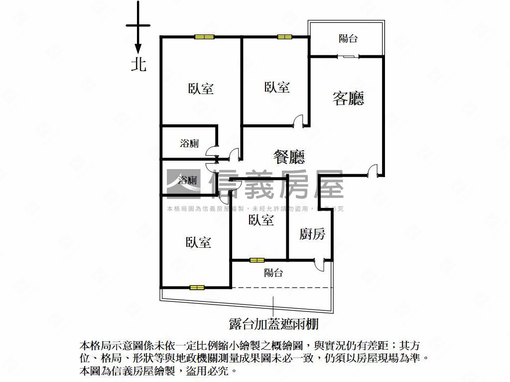 東方黎明精美四房平車房屋室內格局與周邊環境