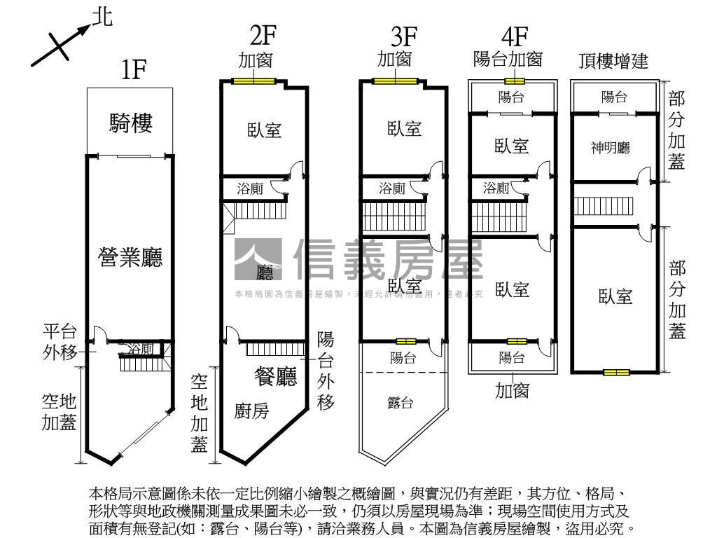 近東英棒球場雙面臨路透店房屋室內格局與周邊環境
