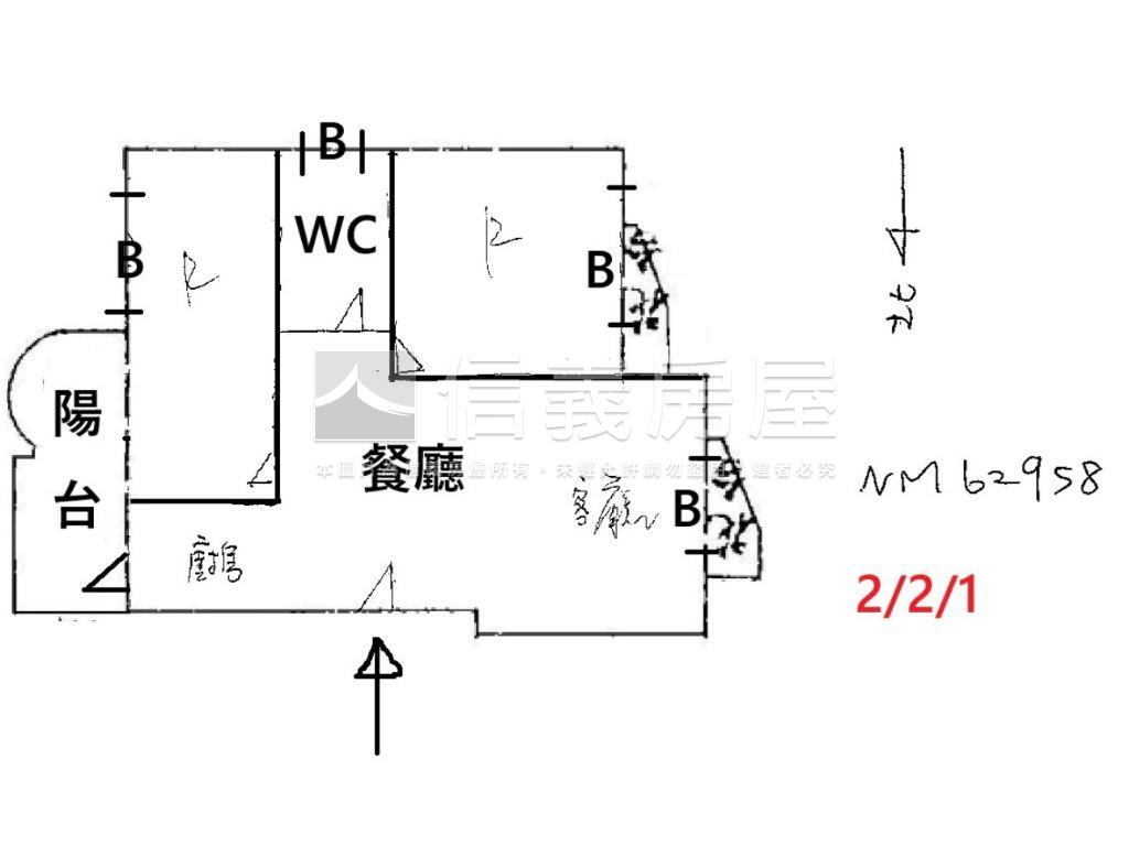 ☆台北７４７靜巷景觀兩房房屋室內格局與周邊環境
