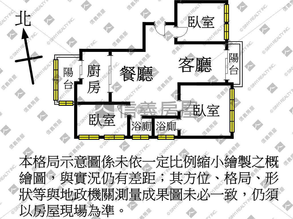 新接－青埔水岸景觀三房房屋室內格局與周邊環境