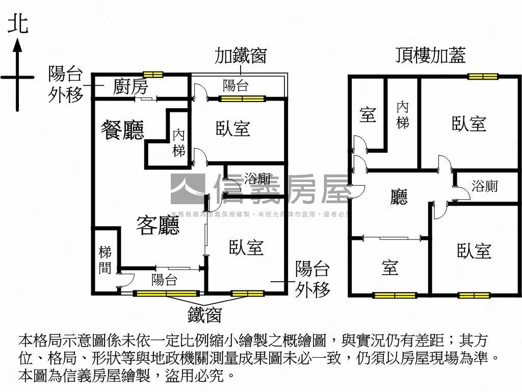 板橋方正大空間房屋室內格局與周邊環境