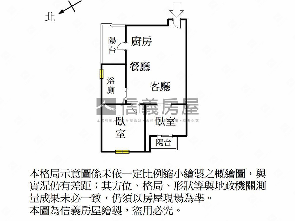 美術館質感兩房車位房屋室內格局與周邊環境