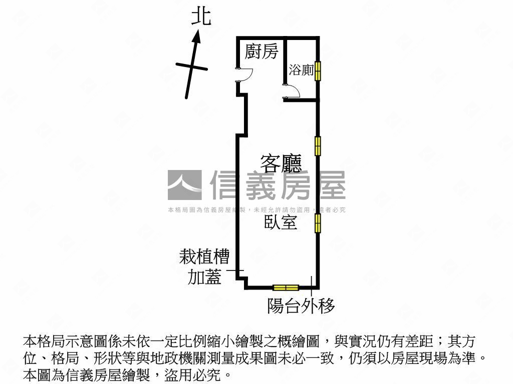 荷廈實小學區邊間兩面採光房屋室內格局與周邊環境
