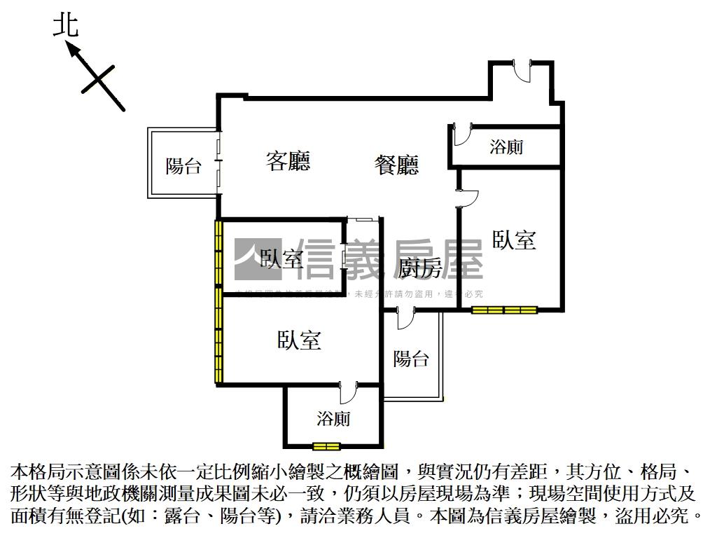 希爾登●質感美學３房車位房屋室內格局與周邊環境