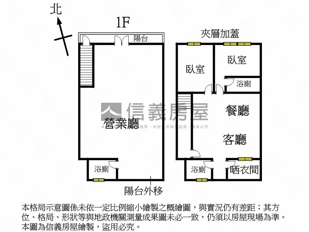 新接近交流道稀有黃金店面房屋室內格局與周邊環境