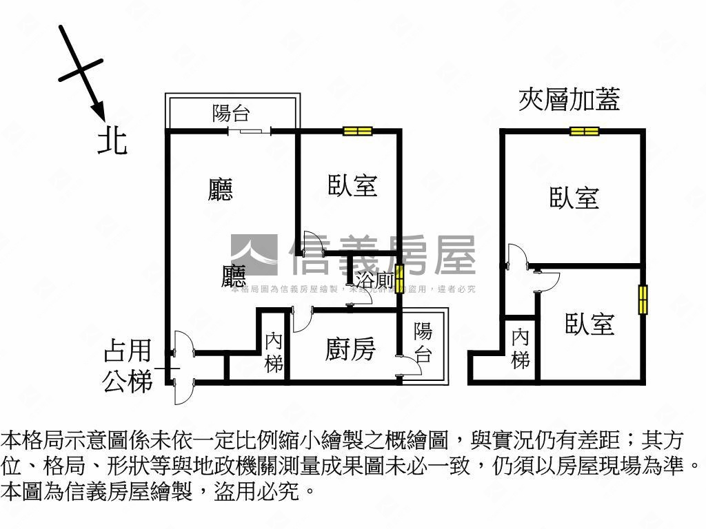 伊吉邦系列。特選次頂樓房屋室內格局與周邊環境
