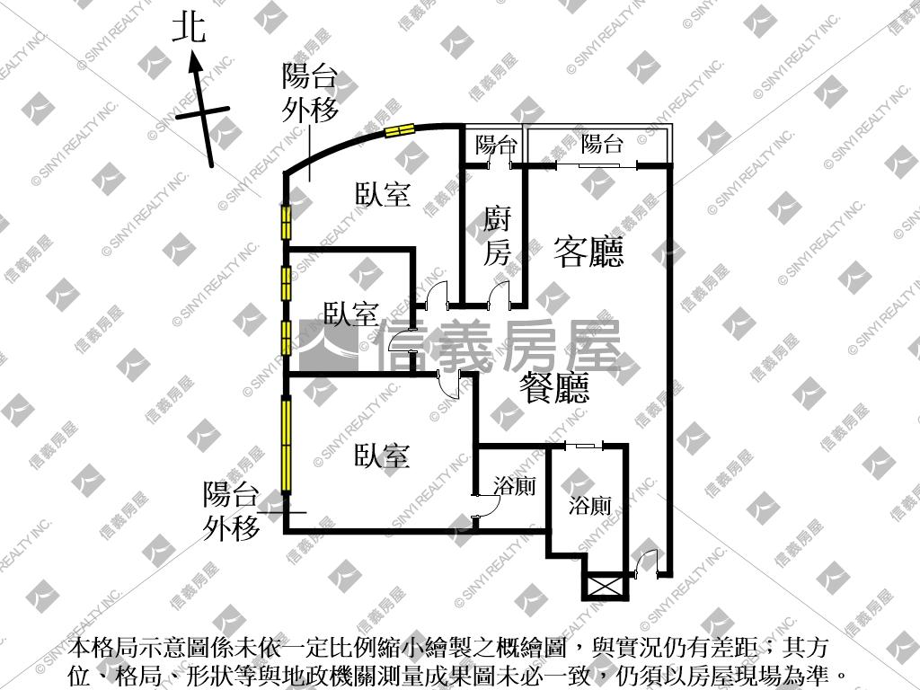 良辰吉市悅色房屋室內格局與周邊環境