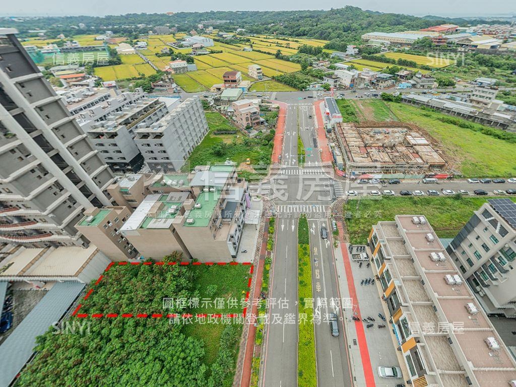 大埔重劃區百坪方正土地房屋室內格局與周邊環境
