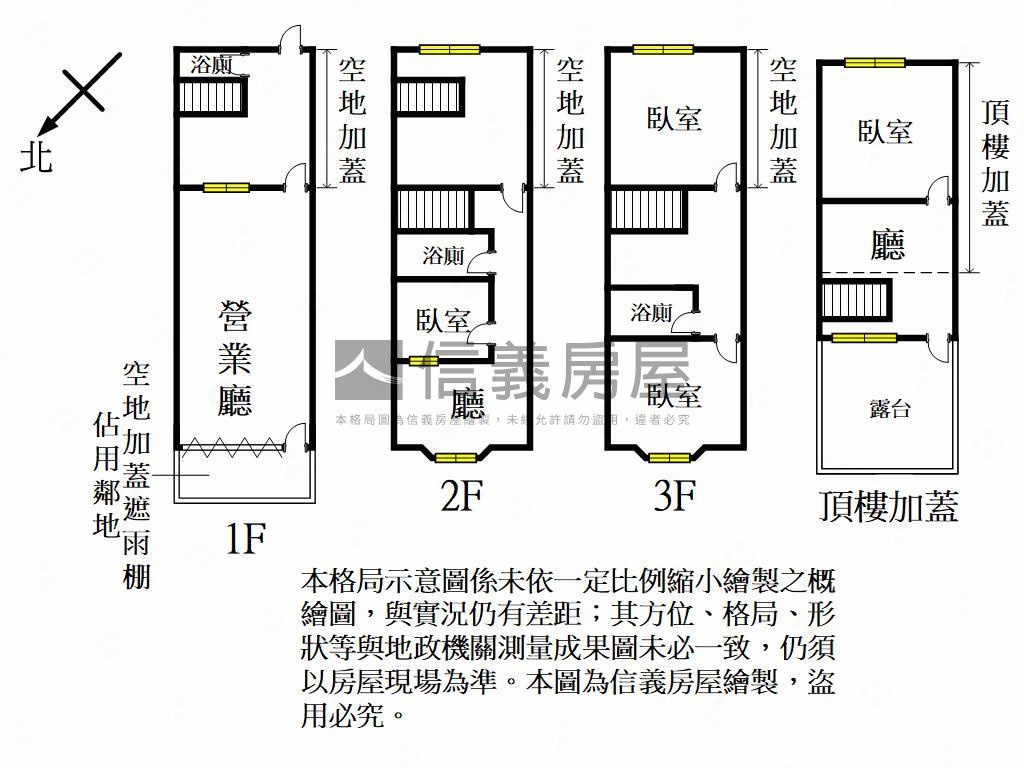 觀音工業區第一排透天店面房屋室內格局與周邊環境