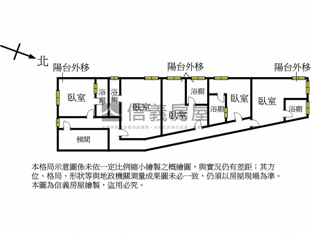 近新台五麥當勞美寓房屋室內格局與周邊環境