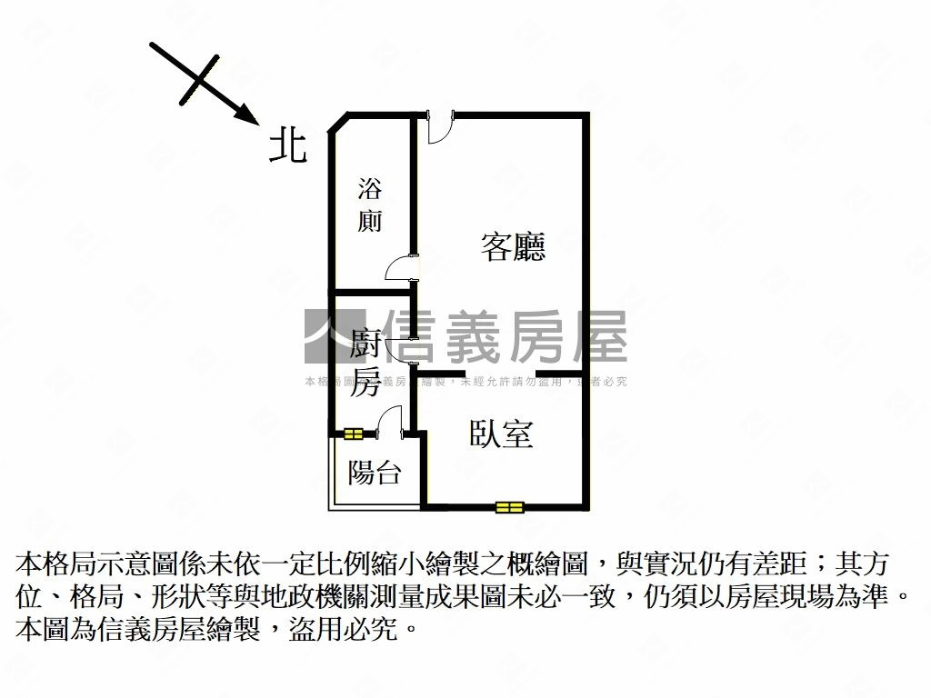 捷運星光大道電梯一房房屋室內格局與周邊環境