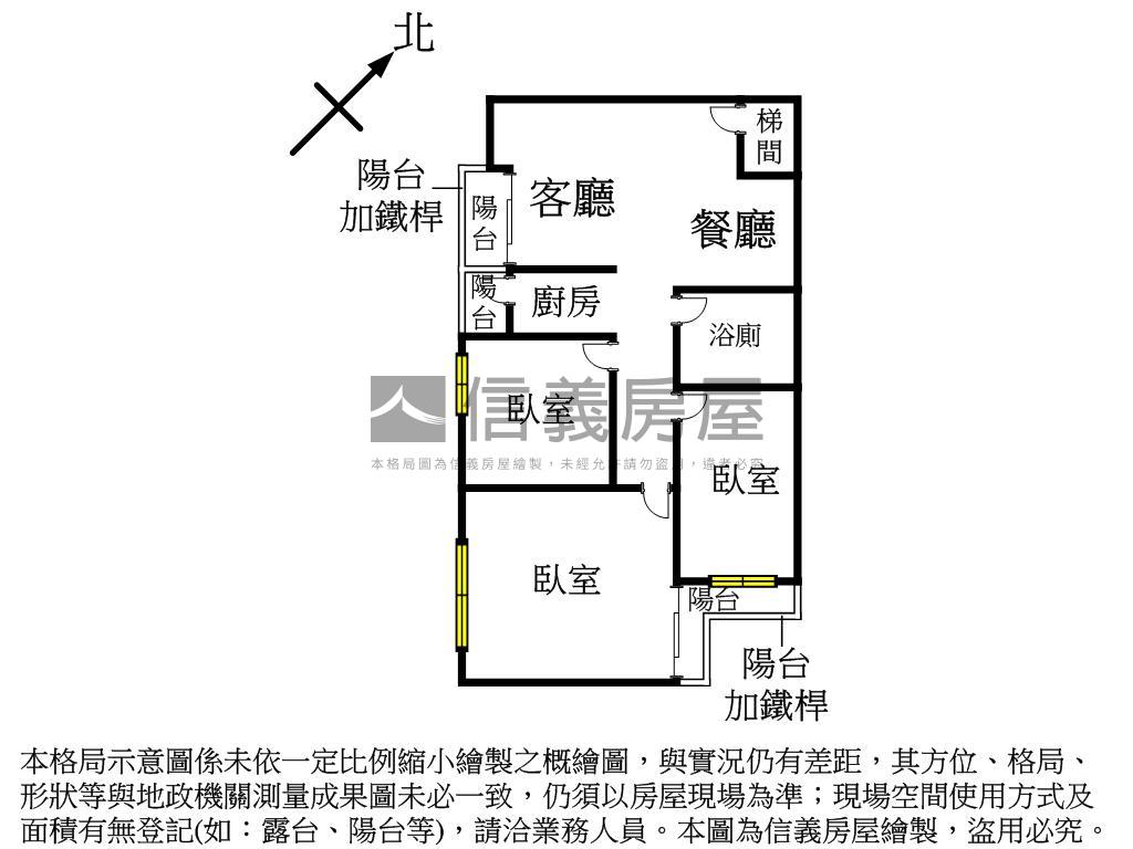濟世街私藏三房房屋室內格局與周邊環境