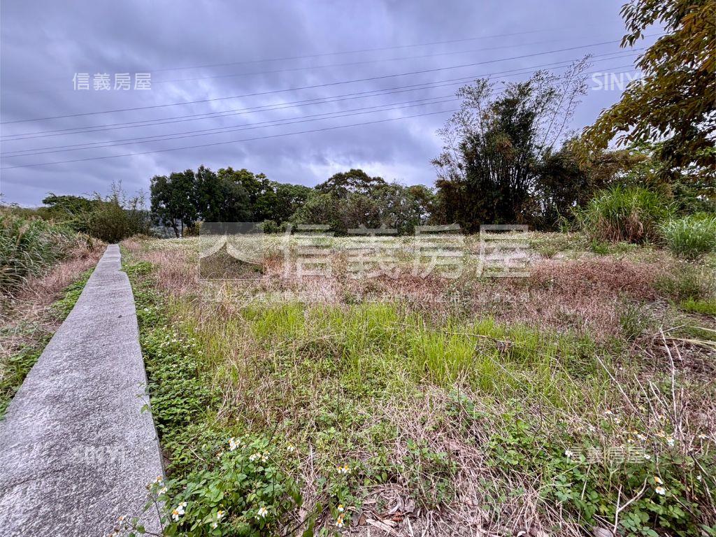 新埔休閒地。大面寬平坦房屋室內格局與周邊環境