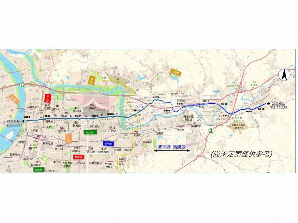 雙子星朝南高樓景觀美兩房房屋室內格局與周邊環境