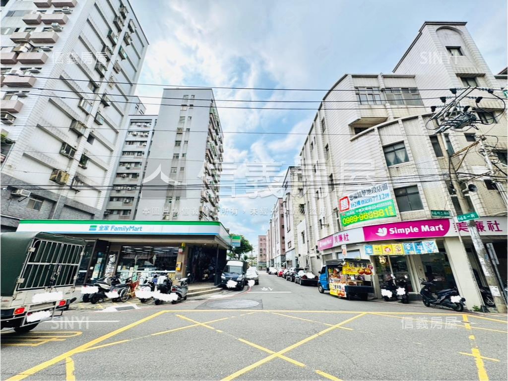 福州二街邊間２樓公寓房屋室內格局與周邊環境