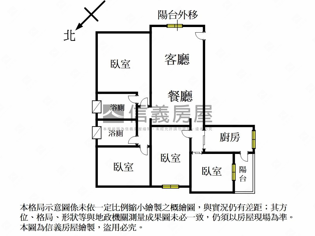 龍騰四象Ｉ闊然居擎天四席房屋室內格局與周邊環境