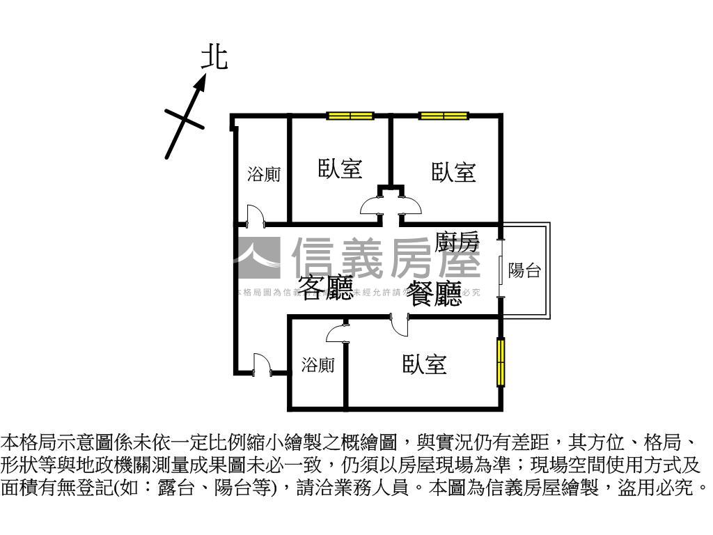 森境慢活精裝三房平面車位房屋室內格局與周邊環境