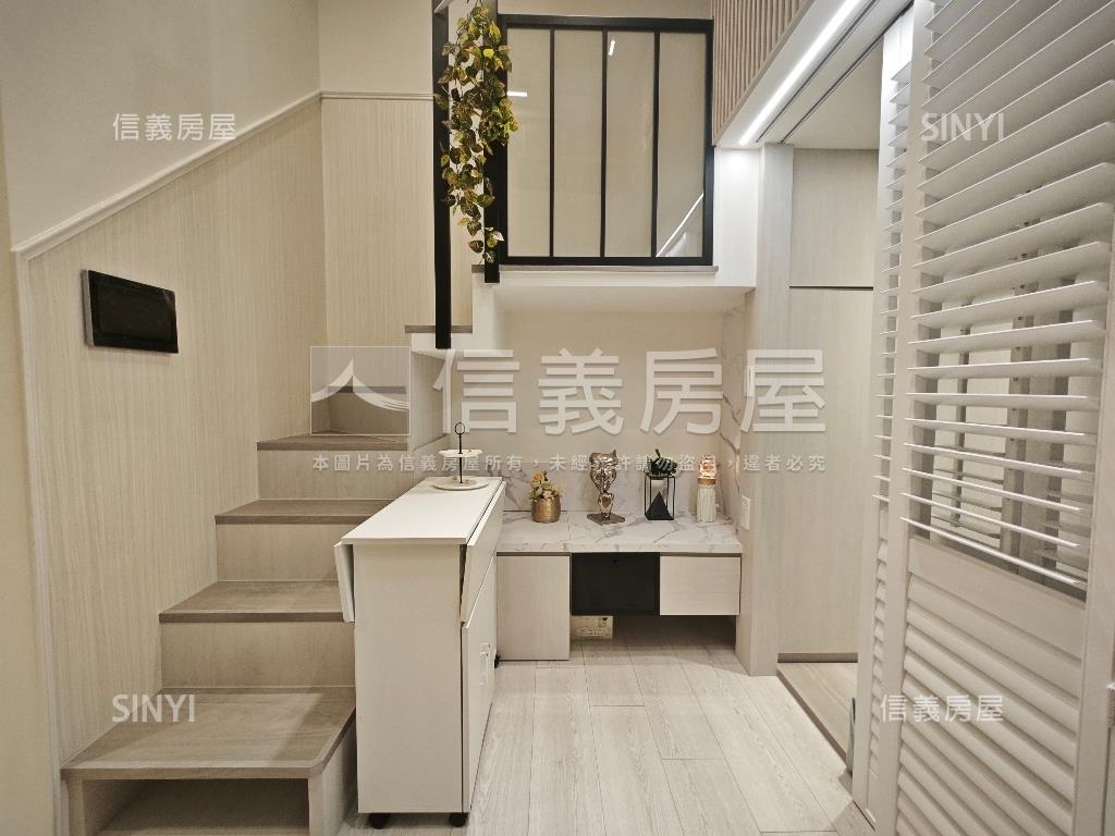 三創鼎爵挑高空間房屋室內格局與周邊環境