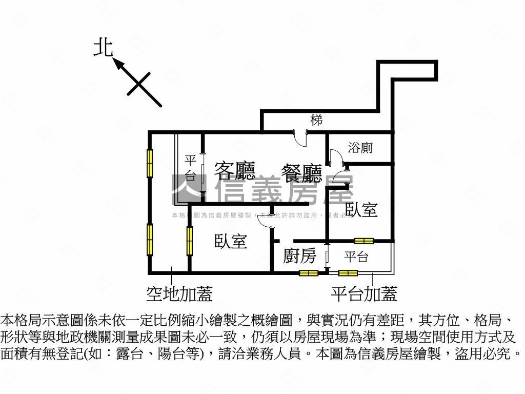 世紀傳家兩房房屋室內格局與周邊環境