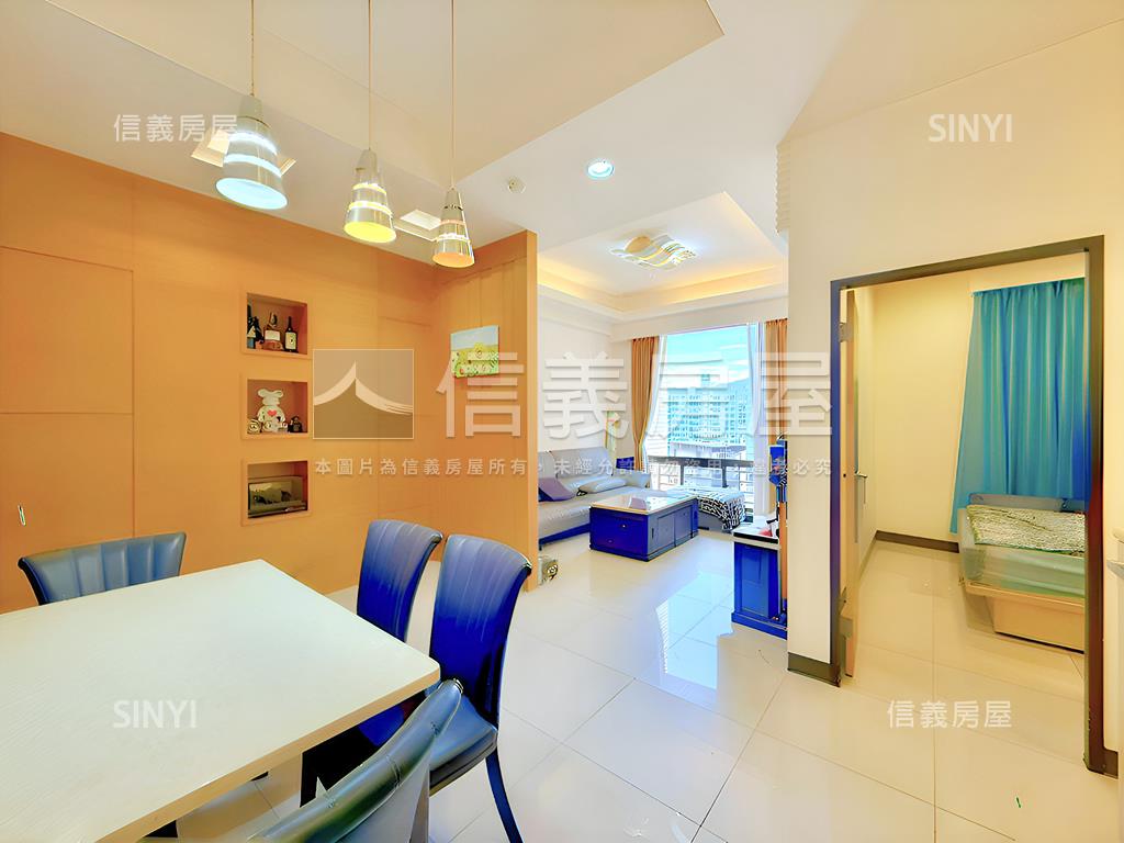 雙衛開窗的三房柱邊車位房屋室內格局與周邊環境