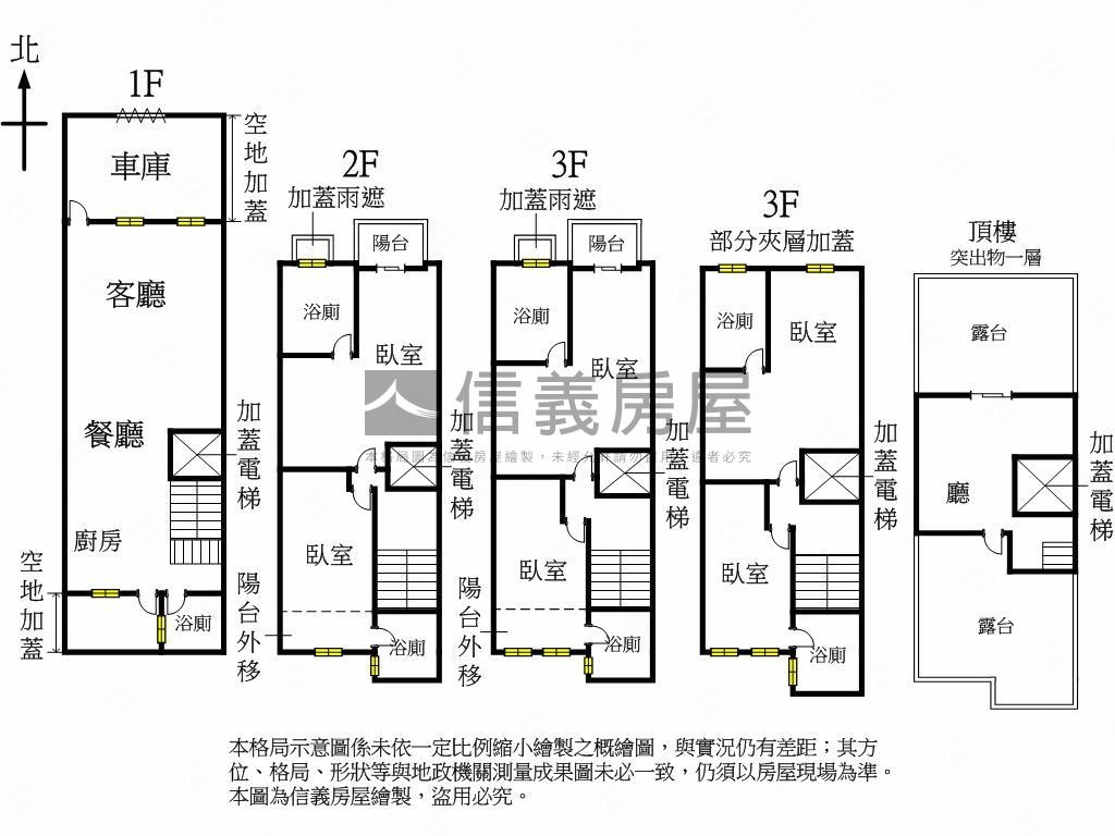 潭子未住臨路套房車庫別墅房屋室內格局與周邊環境