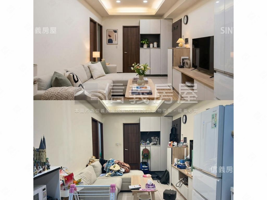 微笑城市裝潢三房平車房屋室內格局與周邊環境