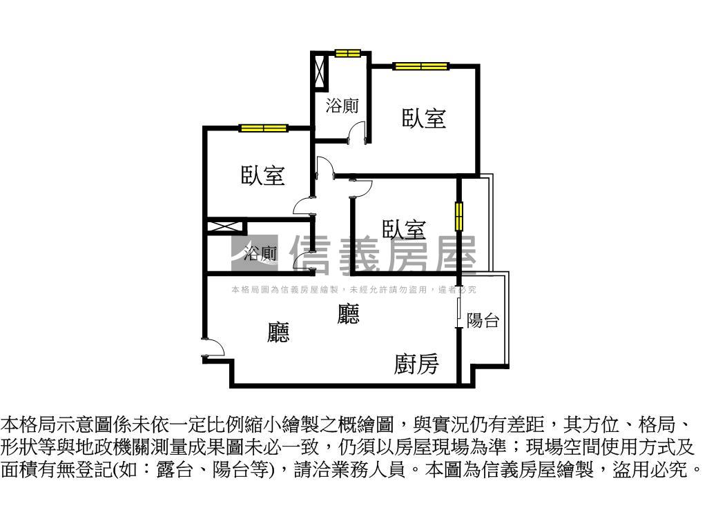楊梅★全新預售三房車位房屋室內格局與周邊環境
