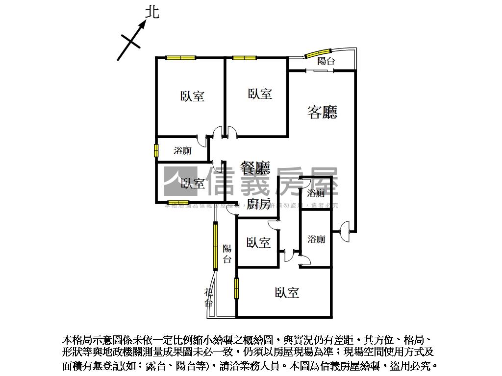 水湳翡翠㊝五房平車！房屋室內格局與周邊環境