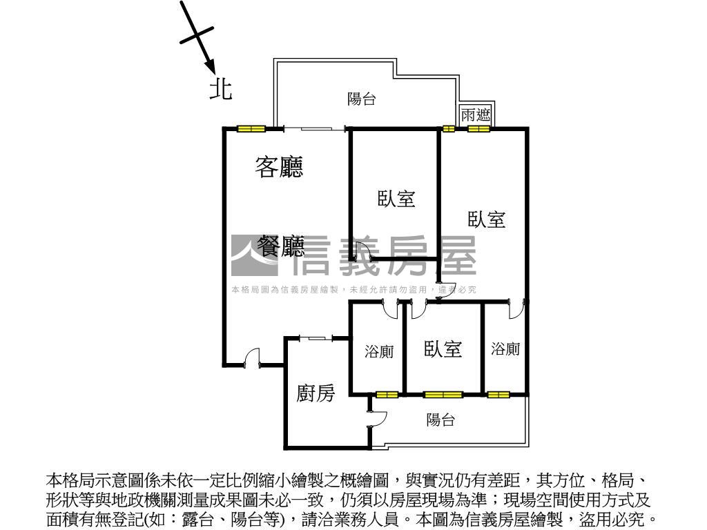 鳳凰中正高樓景觀三房平車房屋室內格局與周邊環境