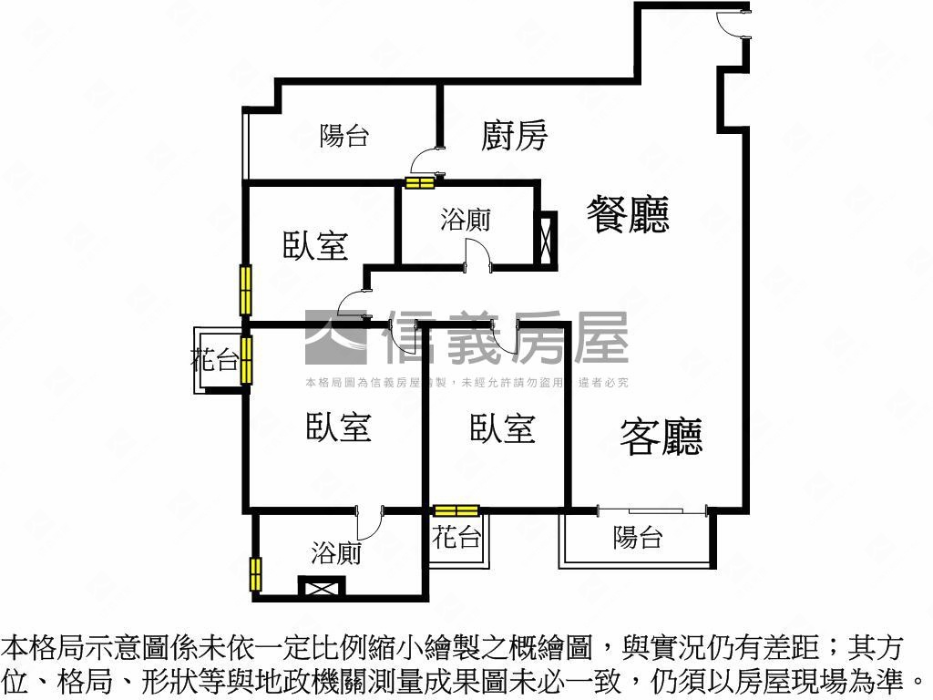 ♥悅見山三房小資首購宅♥房屋室內格局與周邊環境
