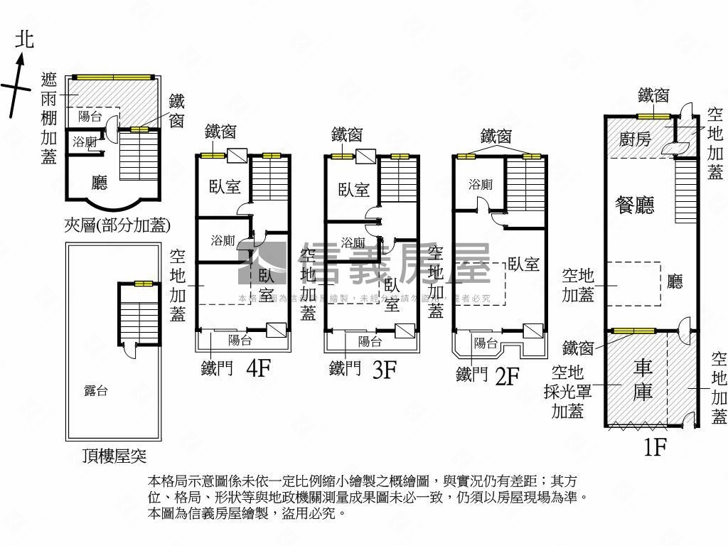 鳥松國小正路面寬五米透天房屋室內格局與周邊環境