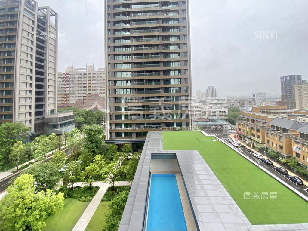 寶輝世紀莊園綠園泳池視野房屋室內格局與周邊環境