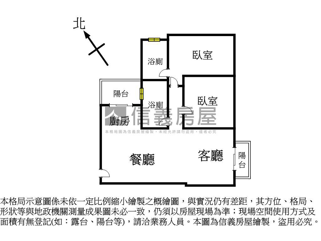 新☀️國圖館新兩房附車位房屋室內格局與周邊環境